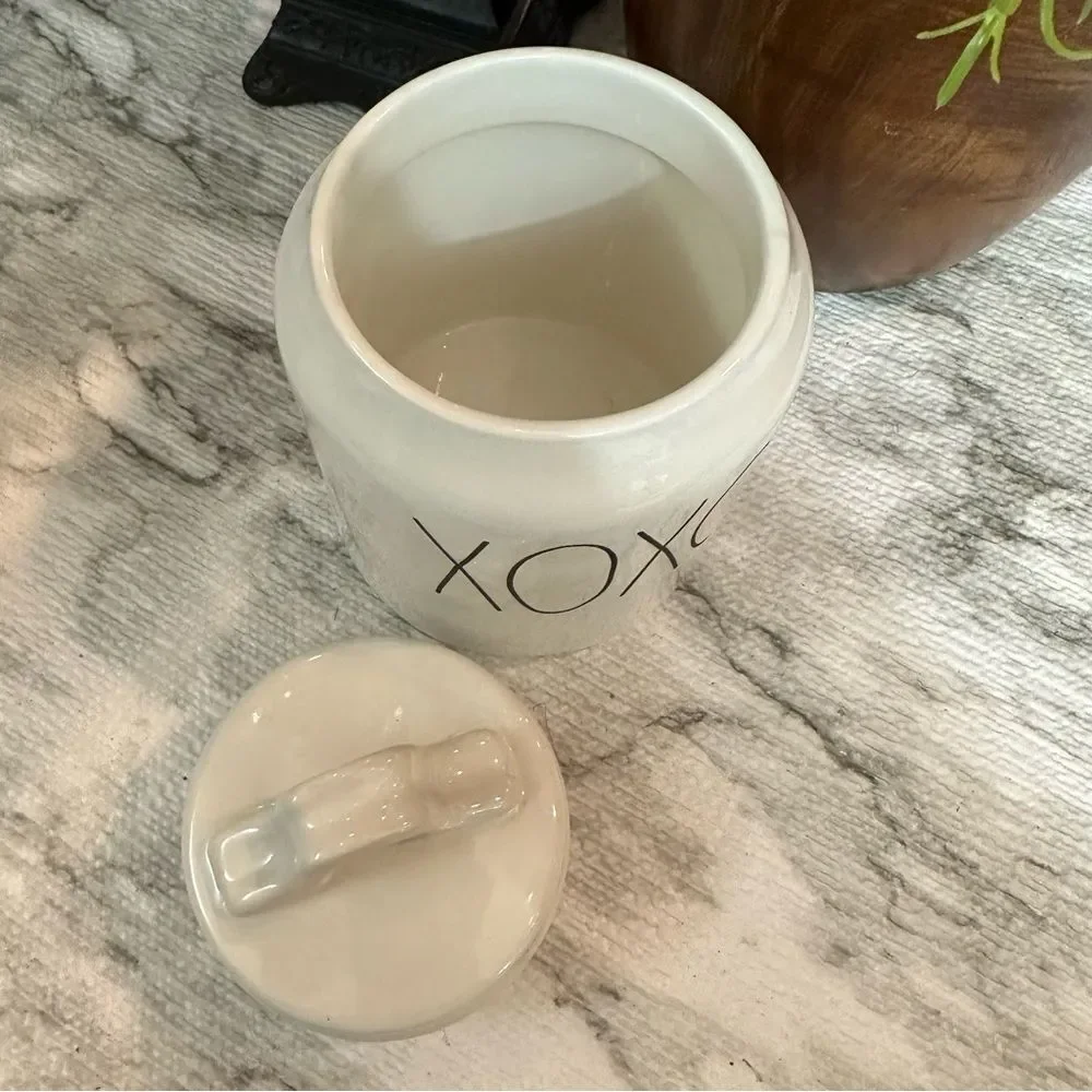 Rae Dunn XoXo Canister Home‎ Decor Kitchen Storage Farmhouse